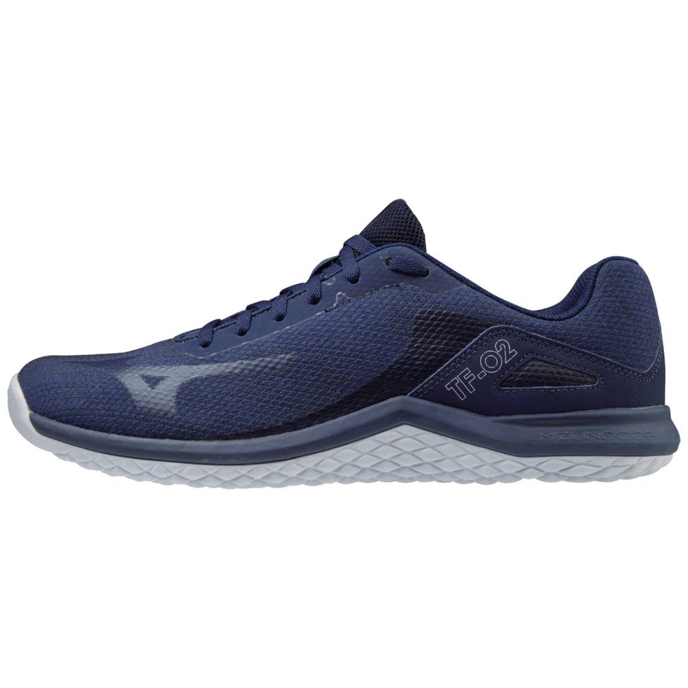 Mens Mizuno TF-02 Training Shoes Blue Philippines (OCRZWG613)